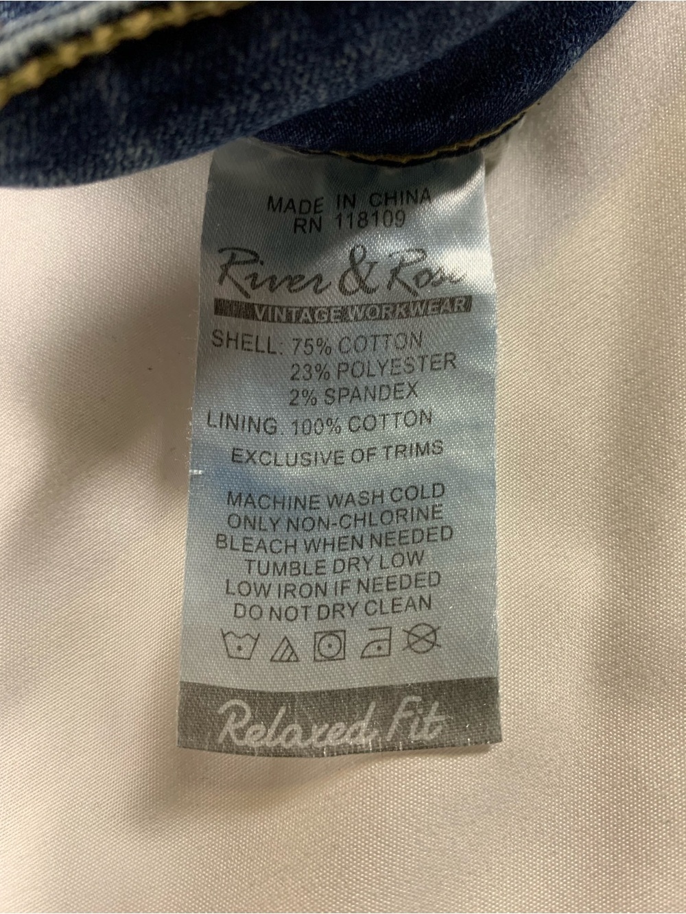 Pre loved RIVER & ROSE jeans womens size 4 - Picture 6 of 7